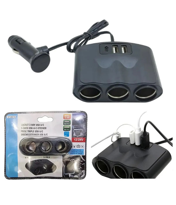 Cargador 3 en 1 completo