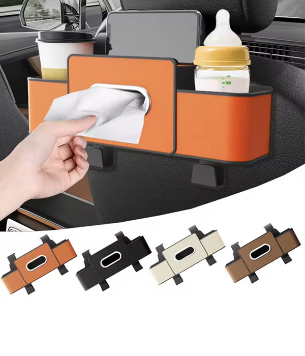 organizador de respaldo de asiento de coche 4 en